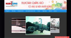 Desktop Screenshot of billboardquangcao.com