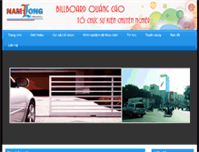 Tablet Screenshot of billboardquangcao.com